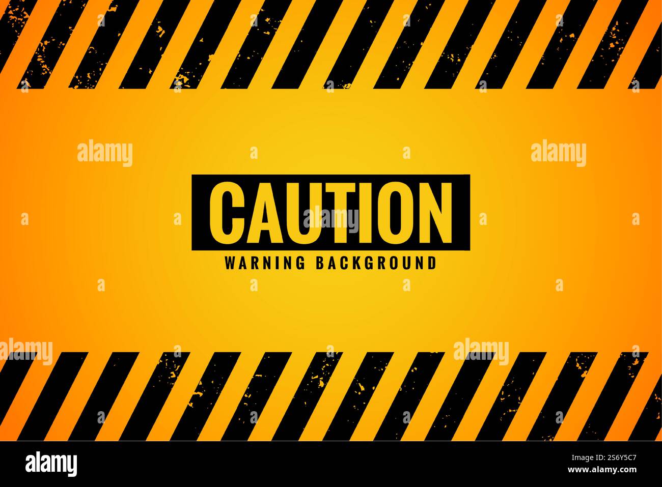 caution warning yellow background with black stripes Stock Vector Image ...