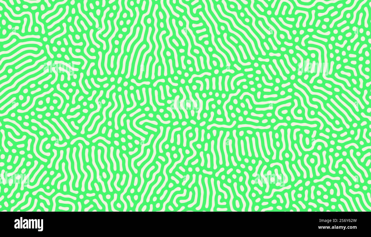 turing pattern organic lines texture background. turing pattern organic lines texture background vector illustration Stock Vector