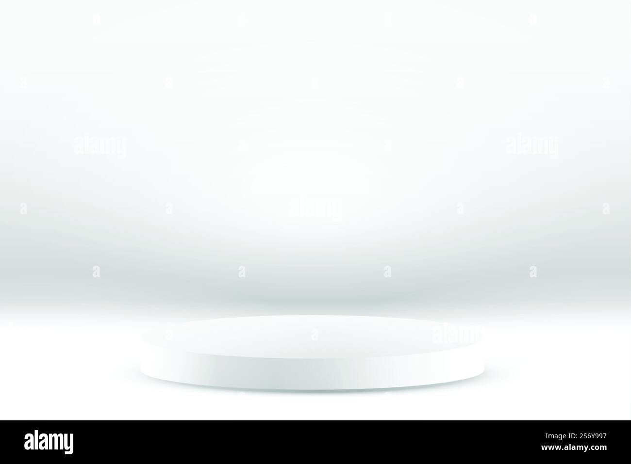 white studio background with podium display platform Stock Vector Image ...