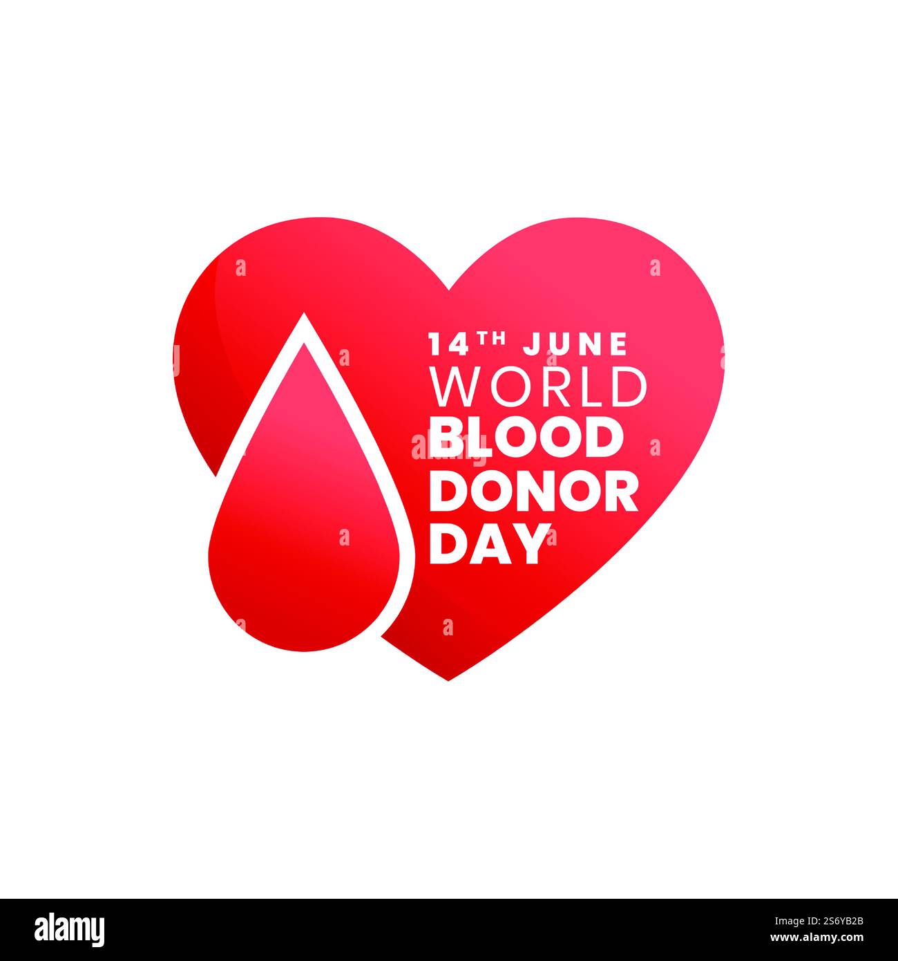 internation world blood donor day concept poster design Stock Vector ...