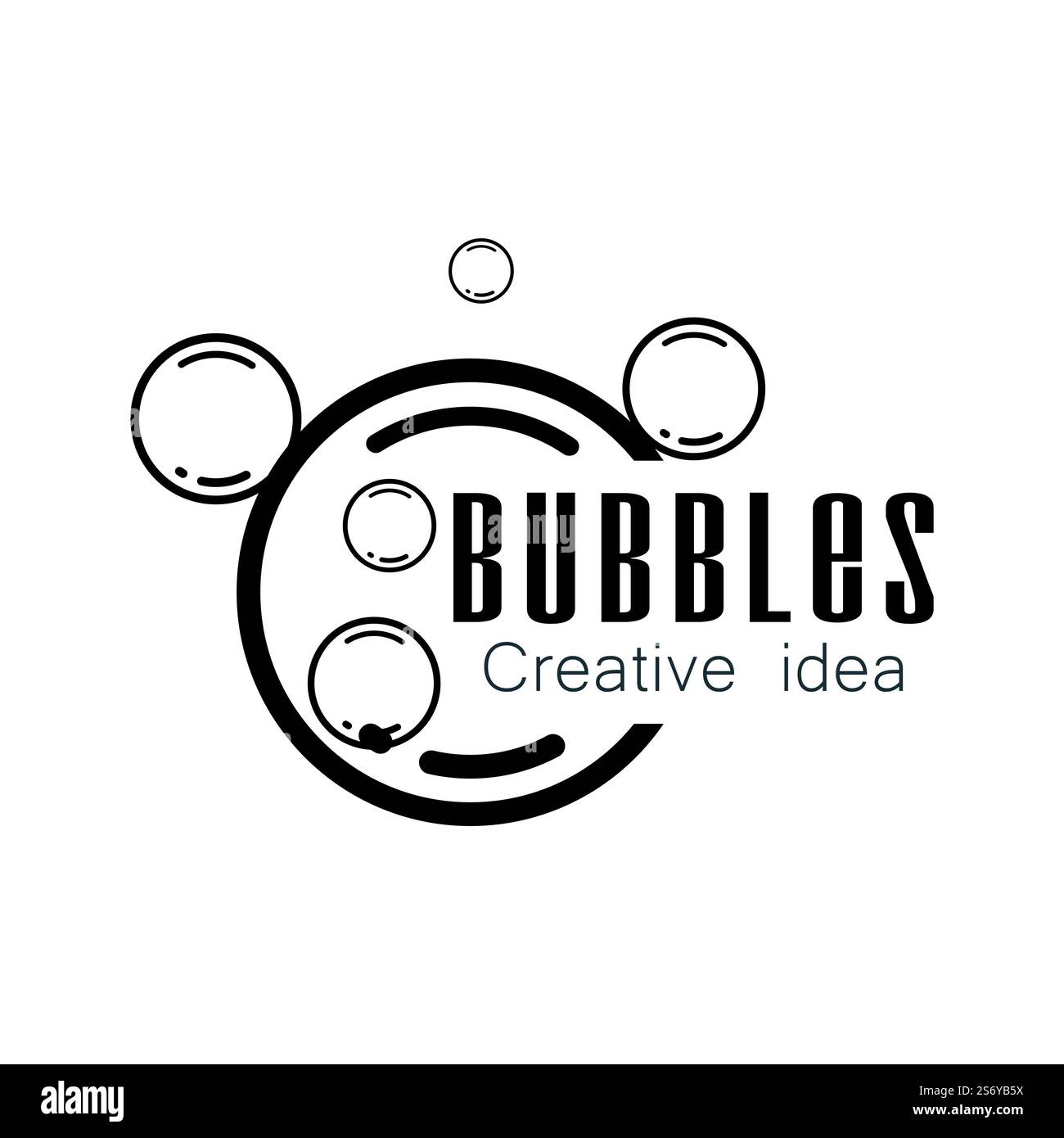 Natural realistic bubble illustration vector design Stock Vector Image ...