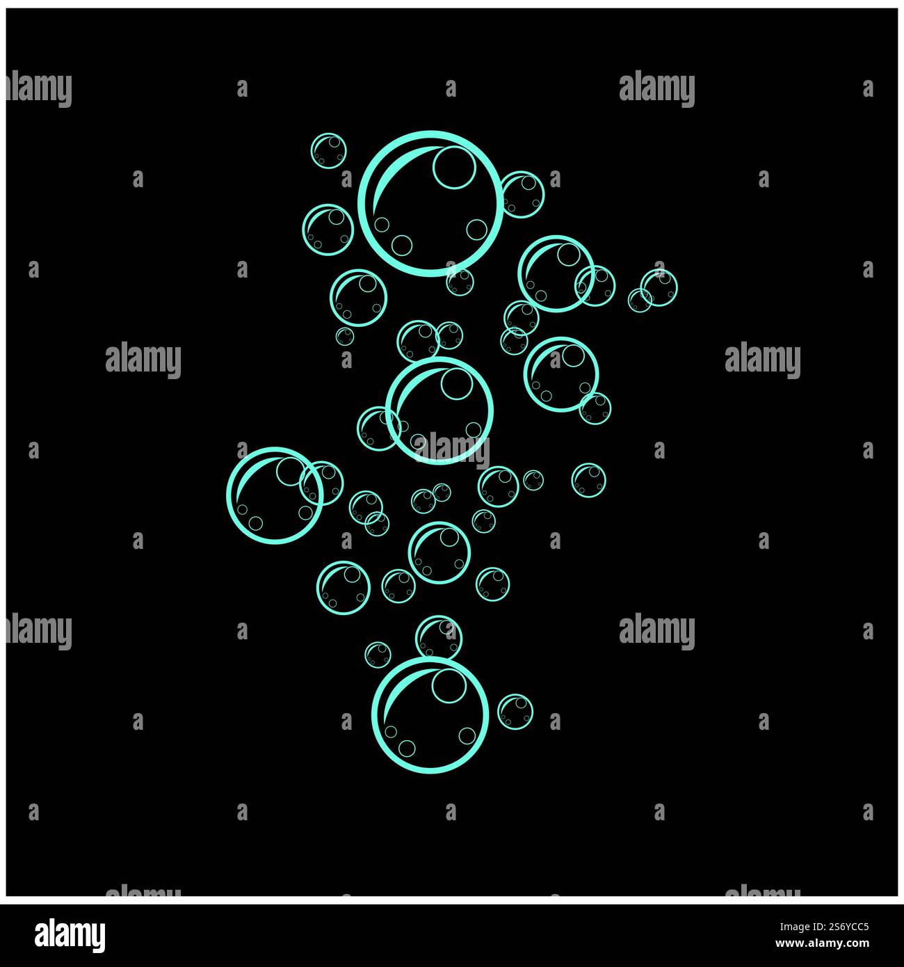 Natural realistic bubble illustration vector design Stock Vector Image ...