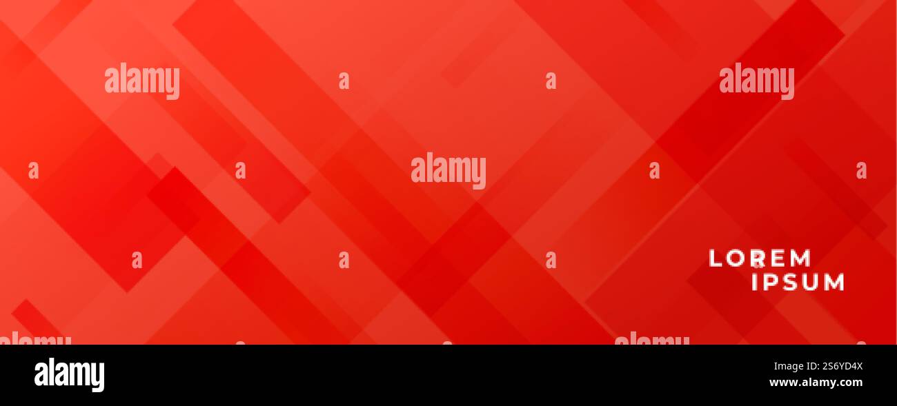 abstract red banner with diagonal lines Stock Vector Image & Art - Alamy
