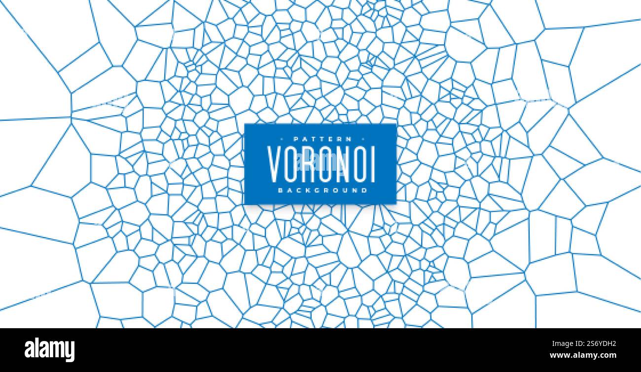 voronoi art abstract pattern background Stock Vector Image & Art - Alamy