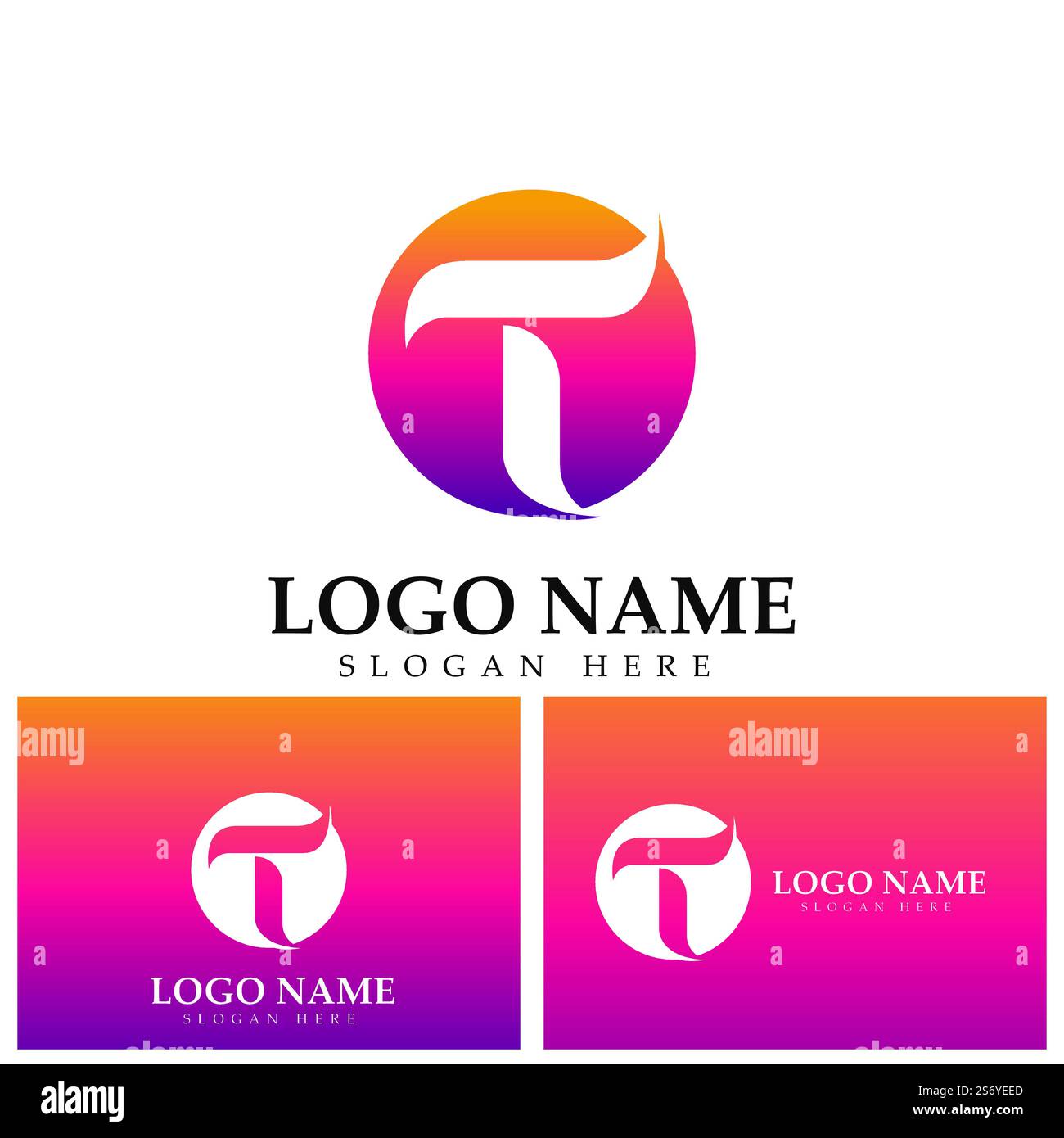 Letter T logo icon design element template Stock Vector Image & Art - Alamy