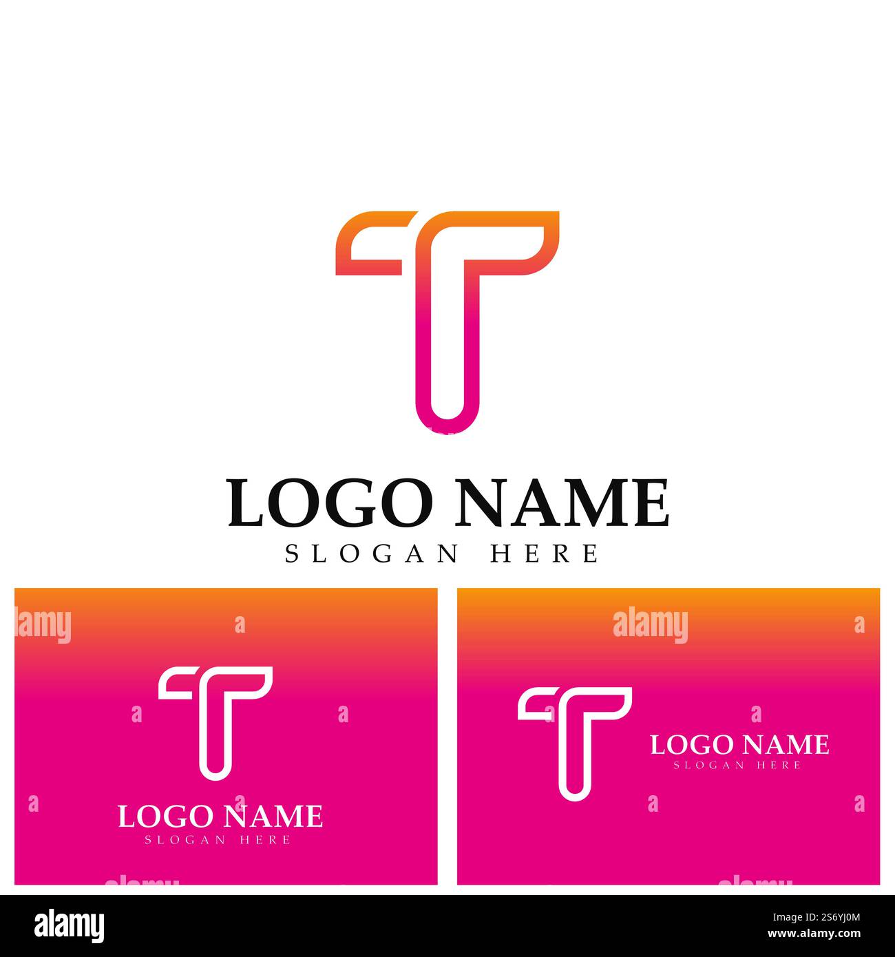 Letter T logo icon design element template Stock Vector Image & Art - Alamy