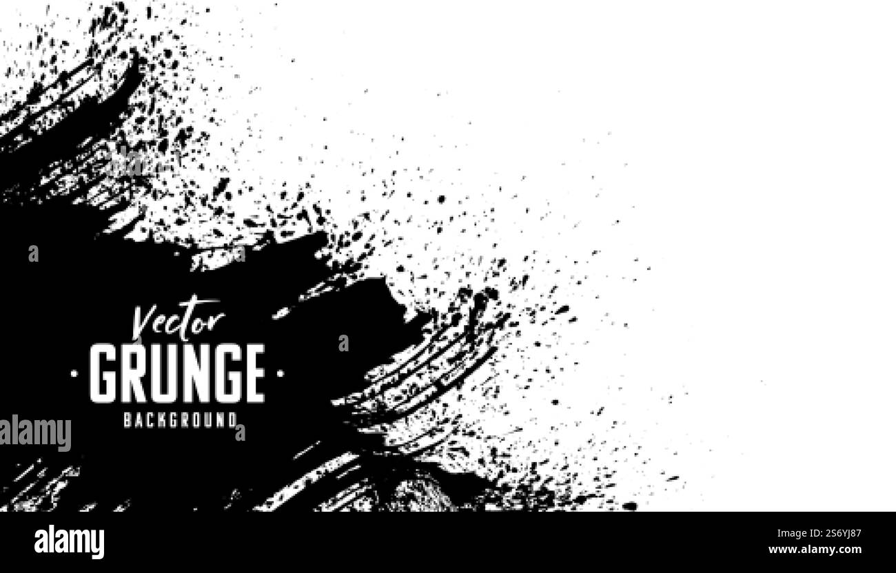 black grunge abstract background design Stock Vector Image & Art - Alamy