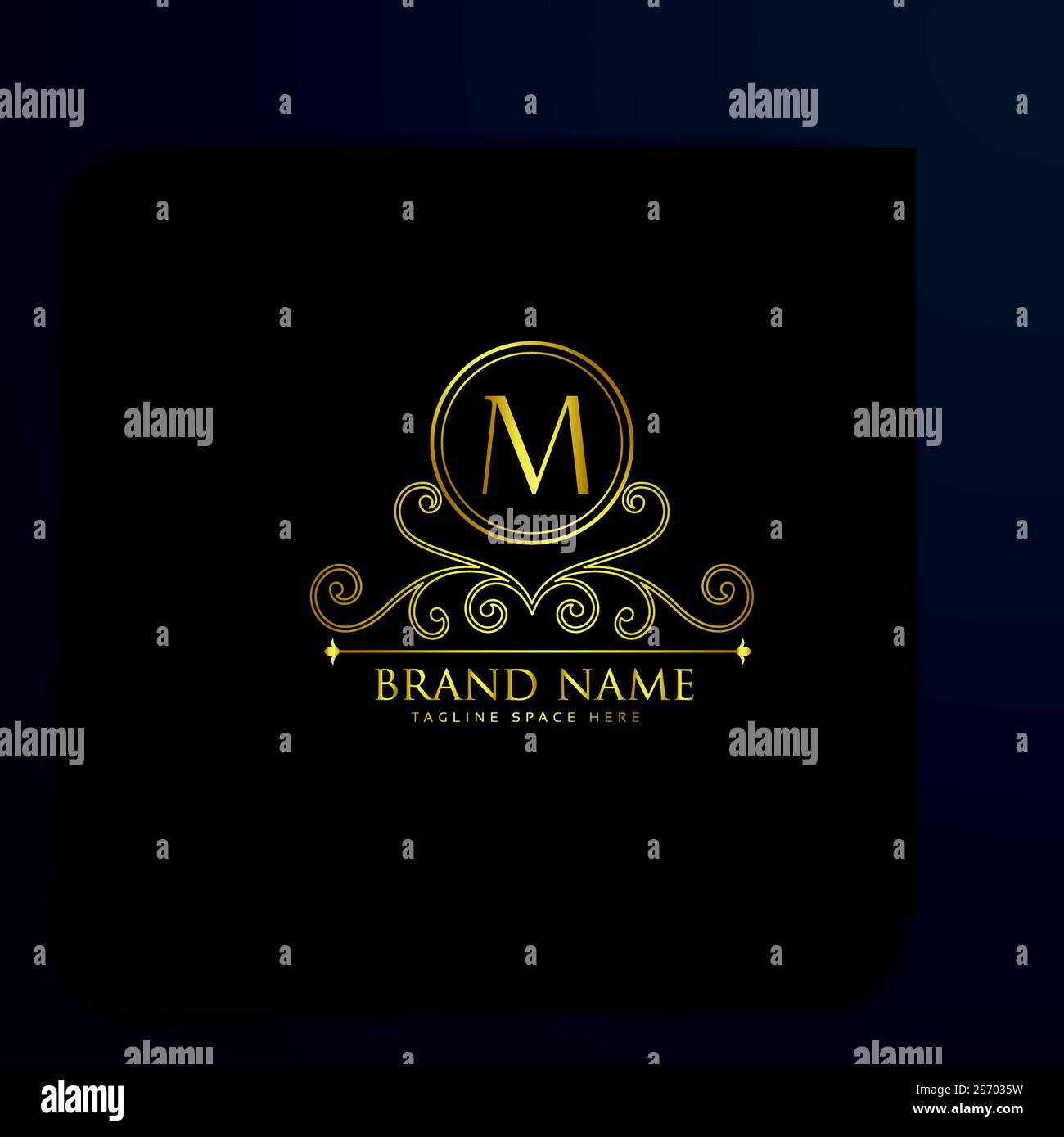 premium-letter-m-logo-concept-design-with-decorative-element-stock