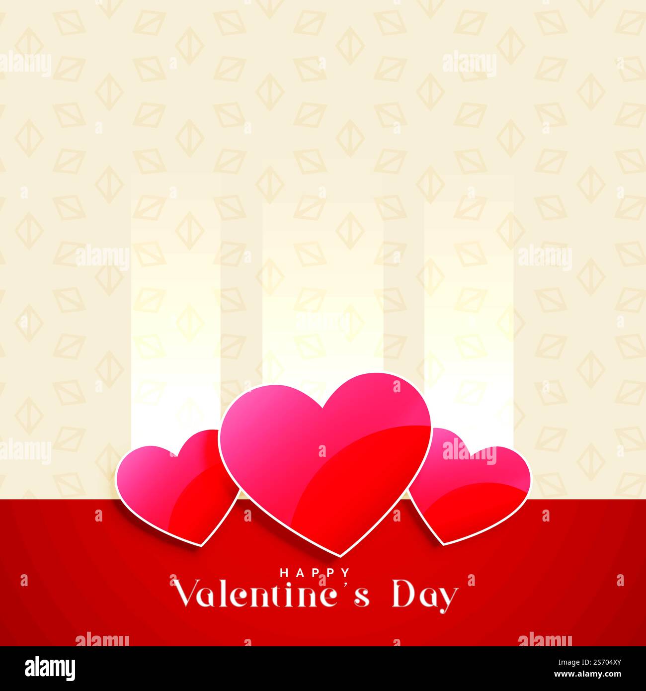 valentines day shiny hearts background Stock Vector Image & Art - Alamy