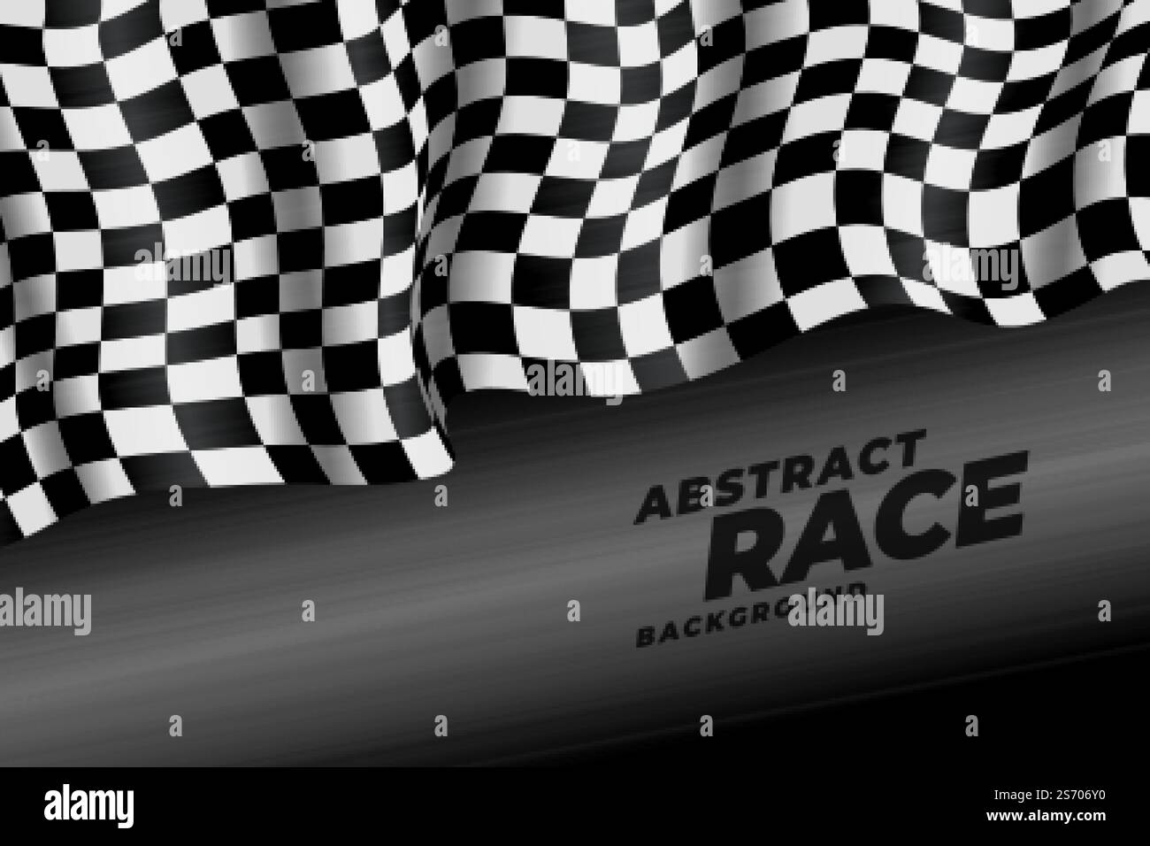 Vector Flag Racing Speed realistic checkered racing flag speed background Stock Vector Image ...
