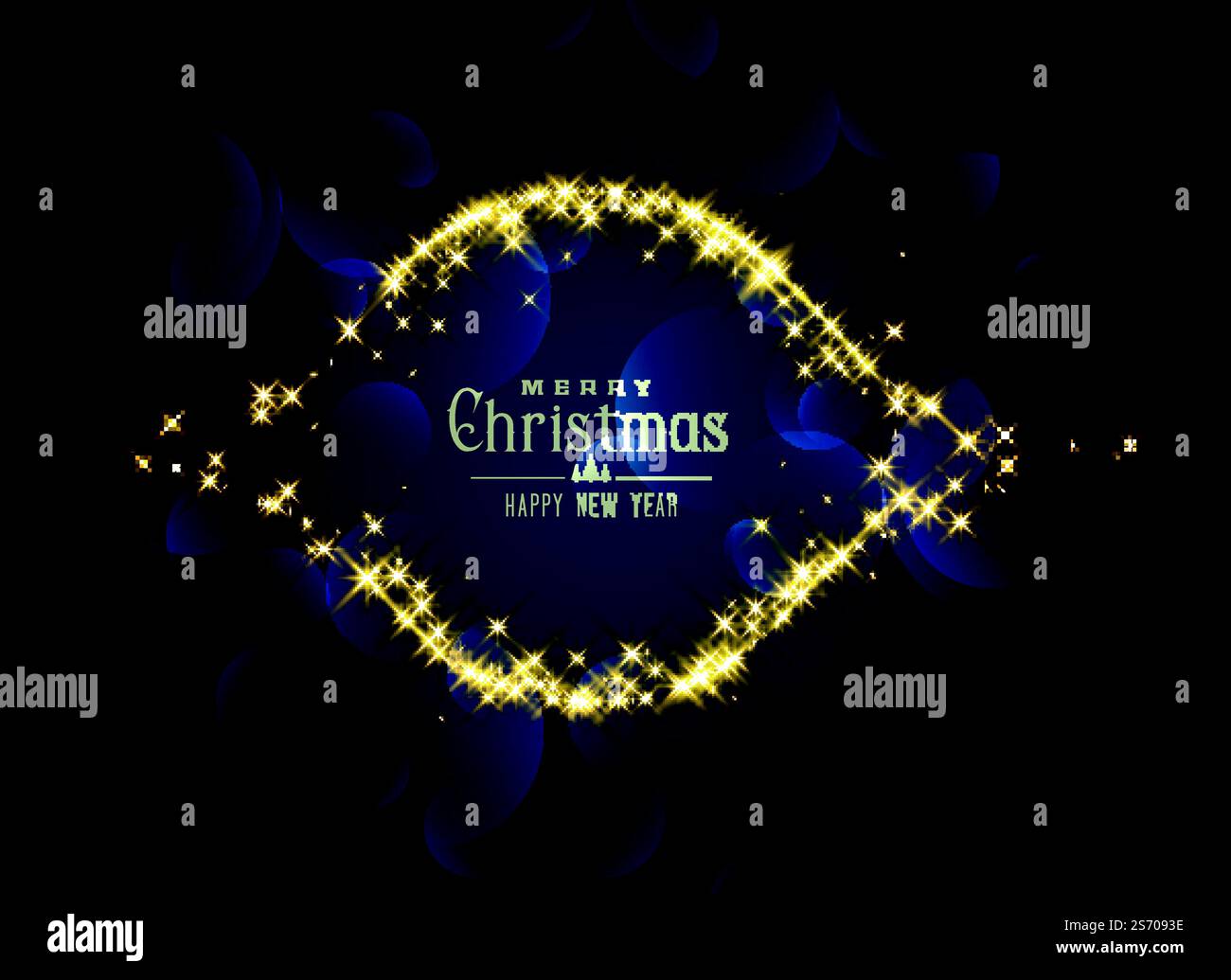 shiny merry chrismtas sparkles card design Stock Vector Image & Art - Alamy