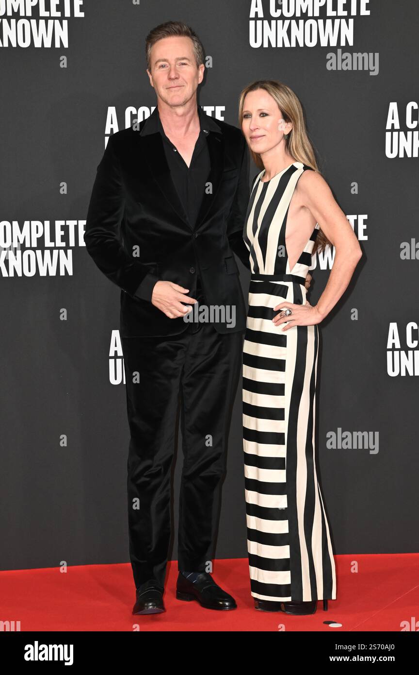 Edward Norton , Shauna Robertson Premiere of the movie -A complete