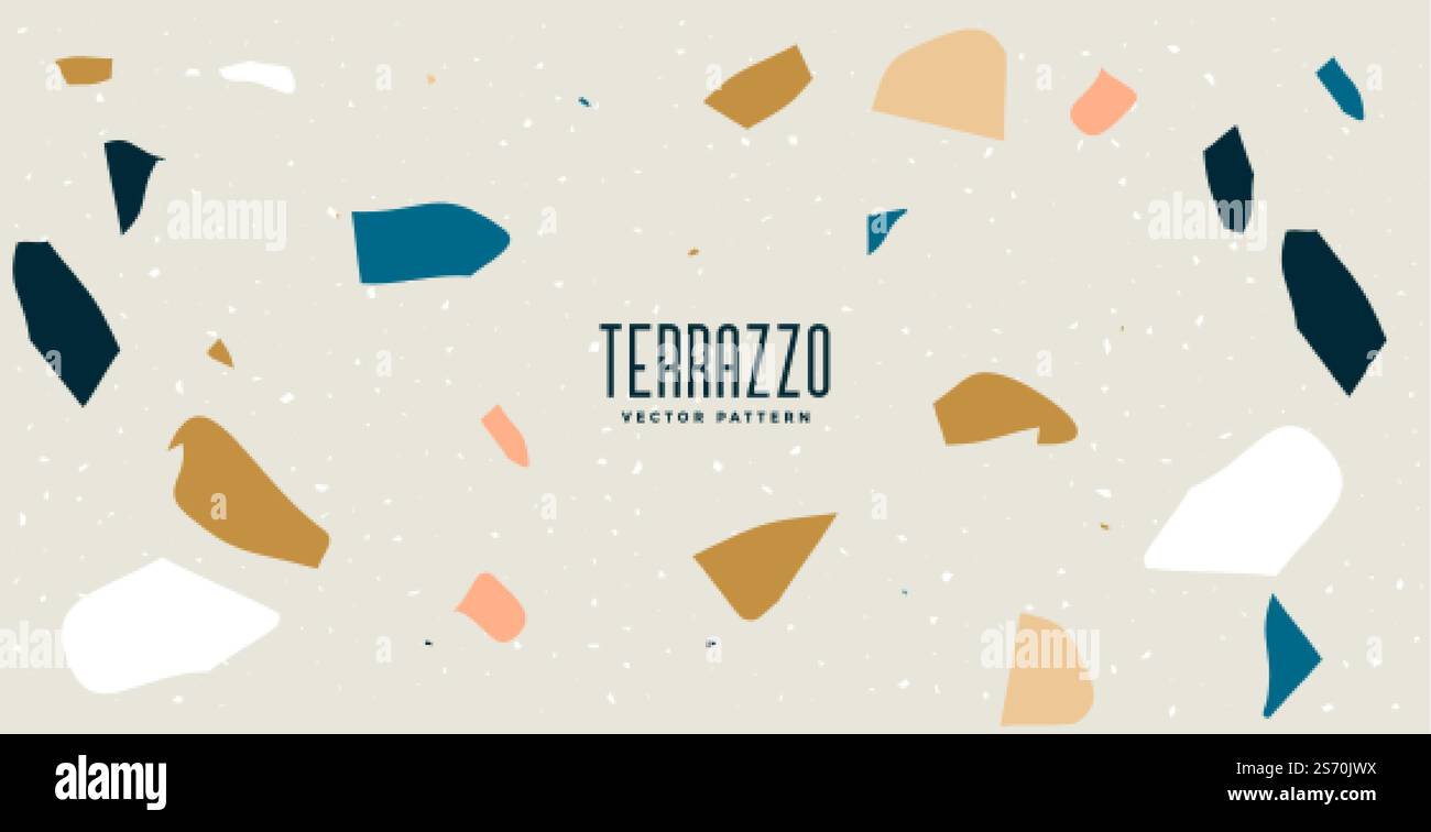 terrazzo floor tiles pattern texture background design Stock Vector ...
