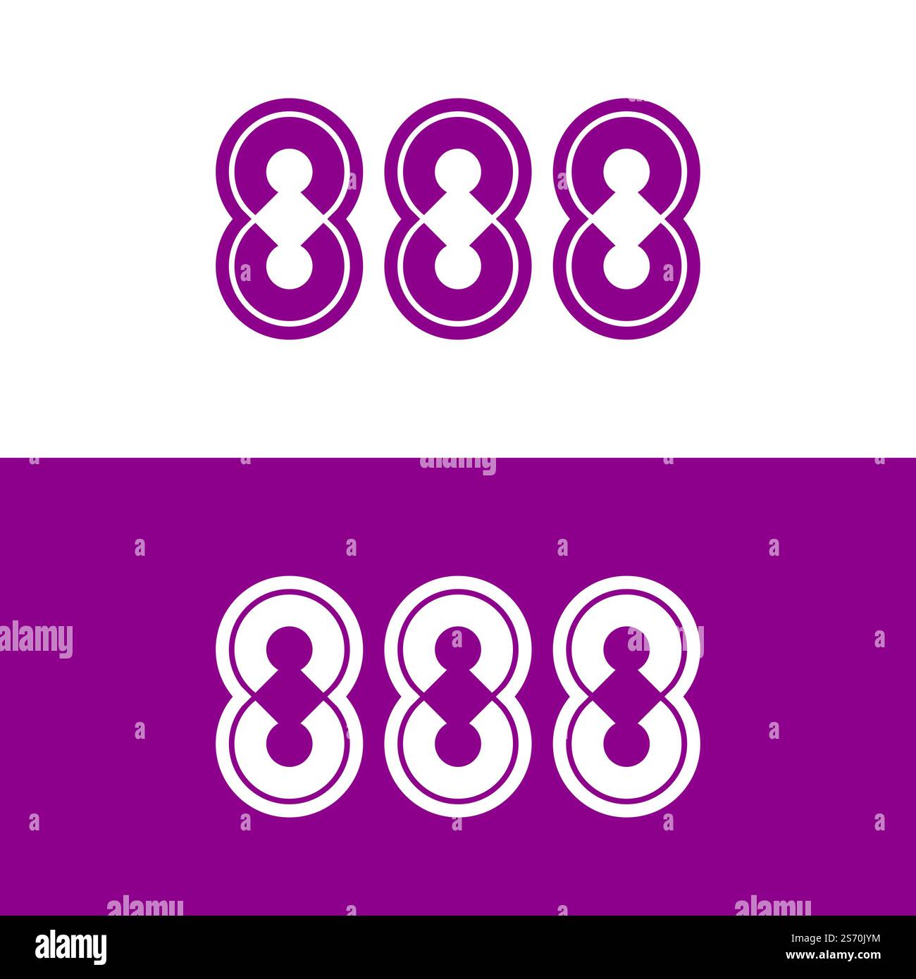 Number 888 Stock Vector Images - Alamy