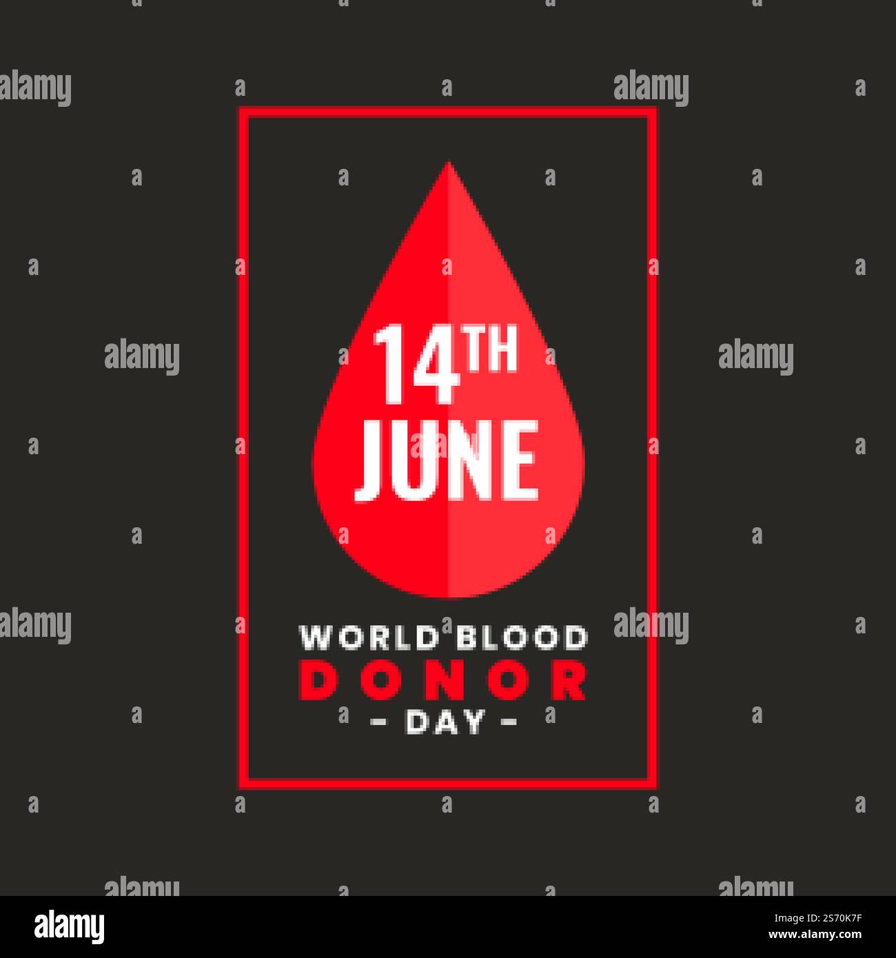 poster design for international world blood donor day Stock Vector ...