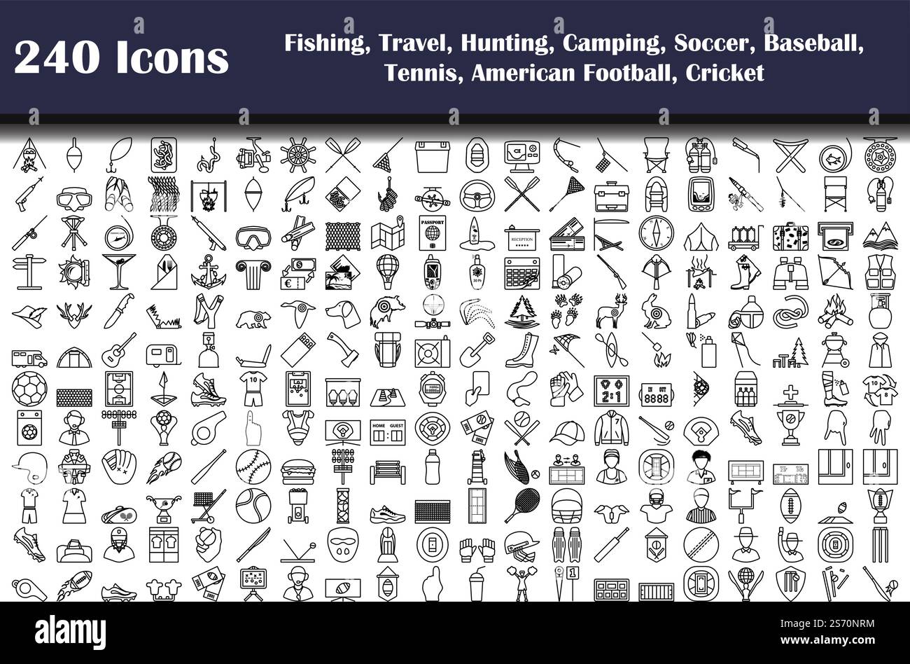 Fishing, Travel, Hunting, Camping, Soccer, Baseball, Tennis, Footbal ...