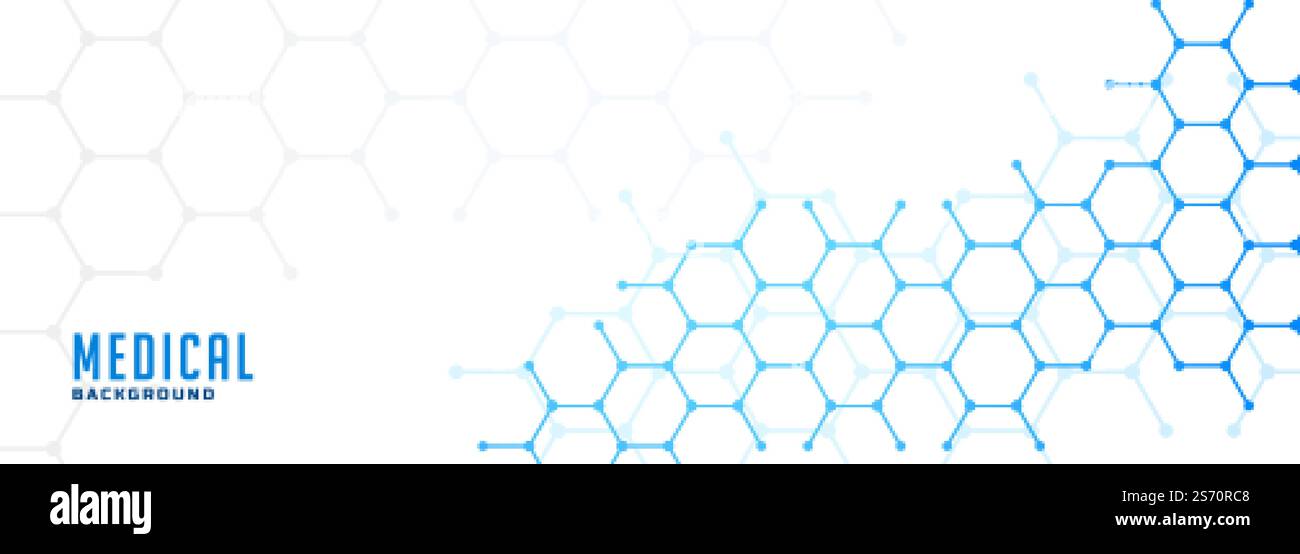 Molecular hexagonal structure healthcare Stock Vector Images - Alamy