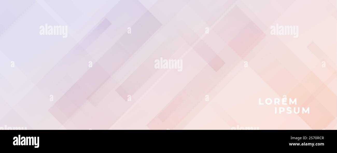 soft color banner with diagonal lines effect design Stock Vector Image ...