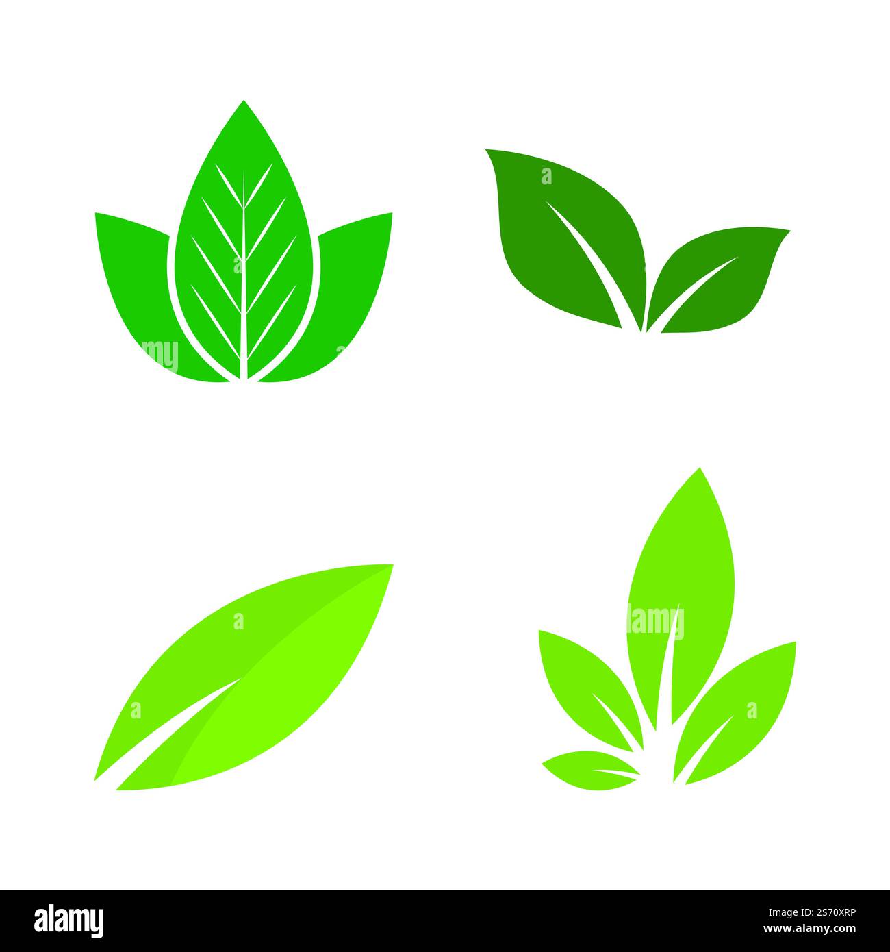 Green leaf logo ecology nature element vector icon Stock Vector Image ...