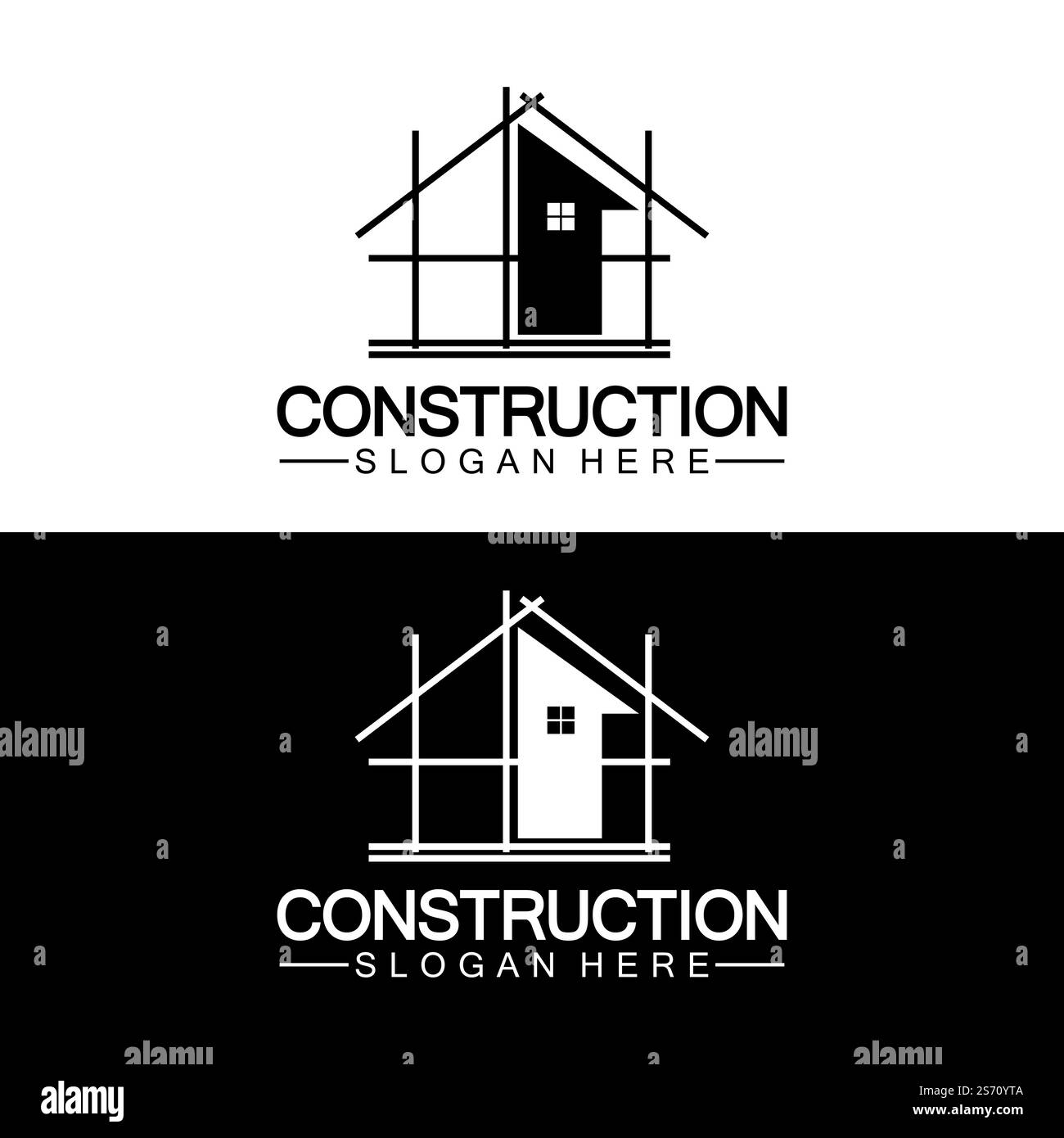 Construction, home repair, and Building Concept Logo Design, Home ...