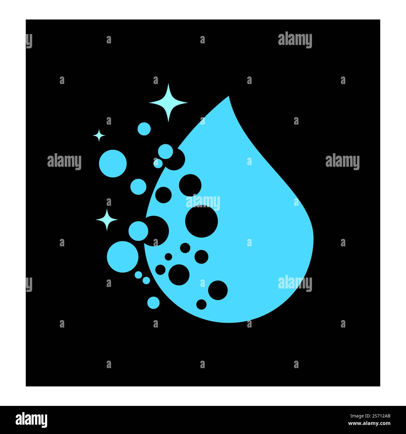 Water drop illustration logo vector design Stock Vector Image & Art - Alamy