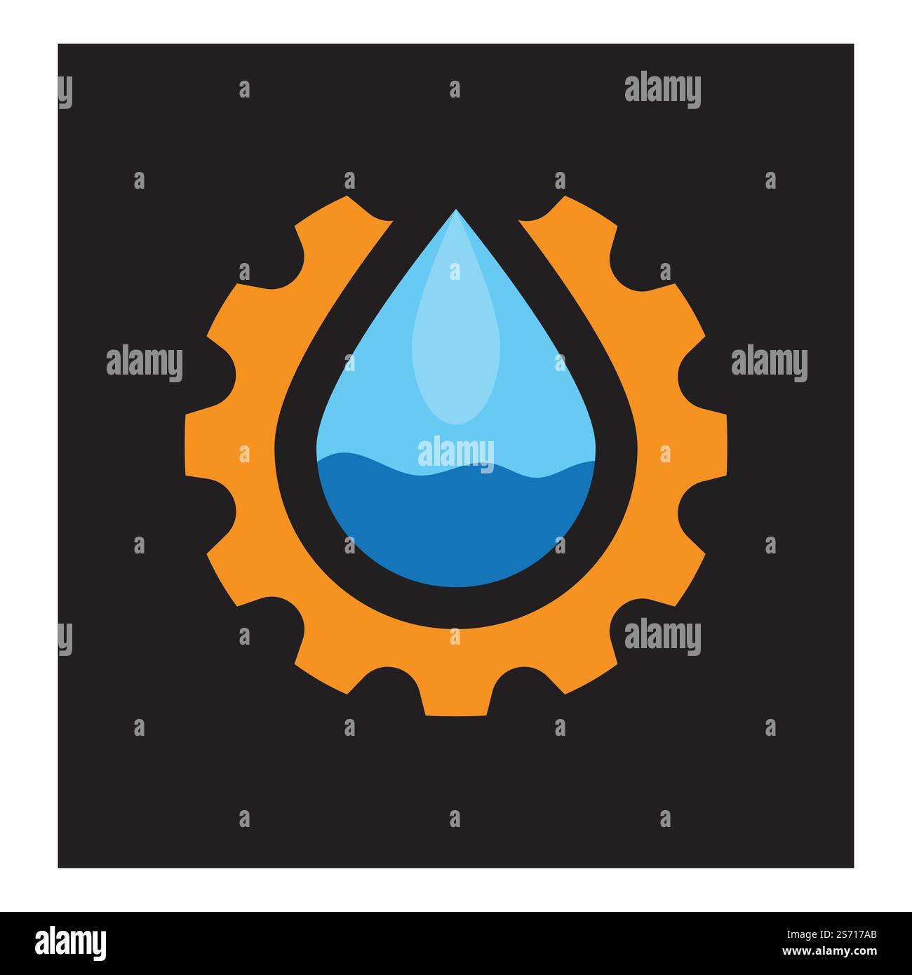 Water drop illustration logo vector design Stock Vector Image & Art - Alamy