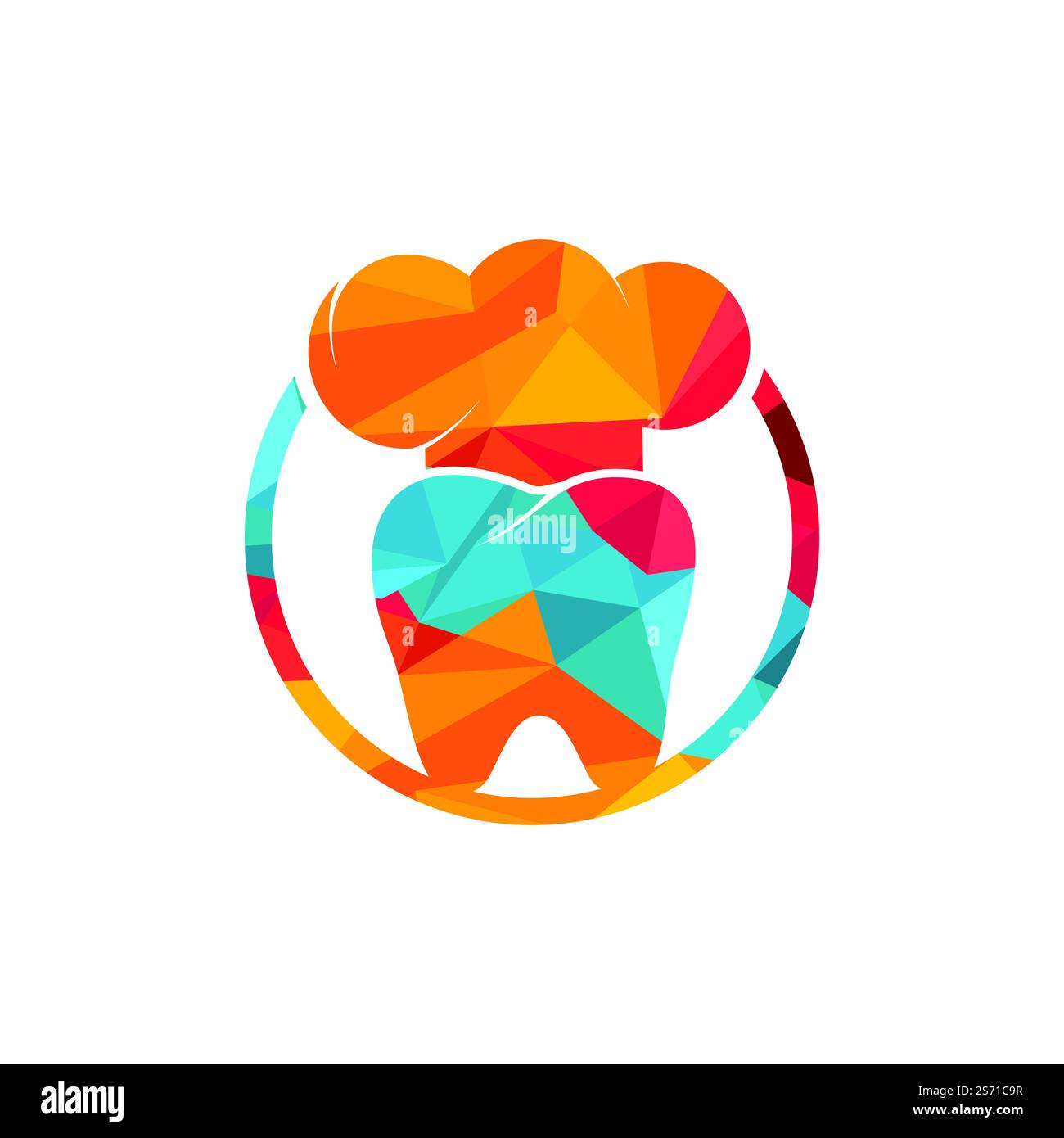 Dental chef vector logo design template. Tooth and chef hat Stock ...