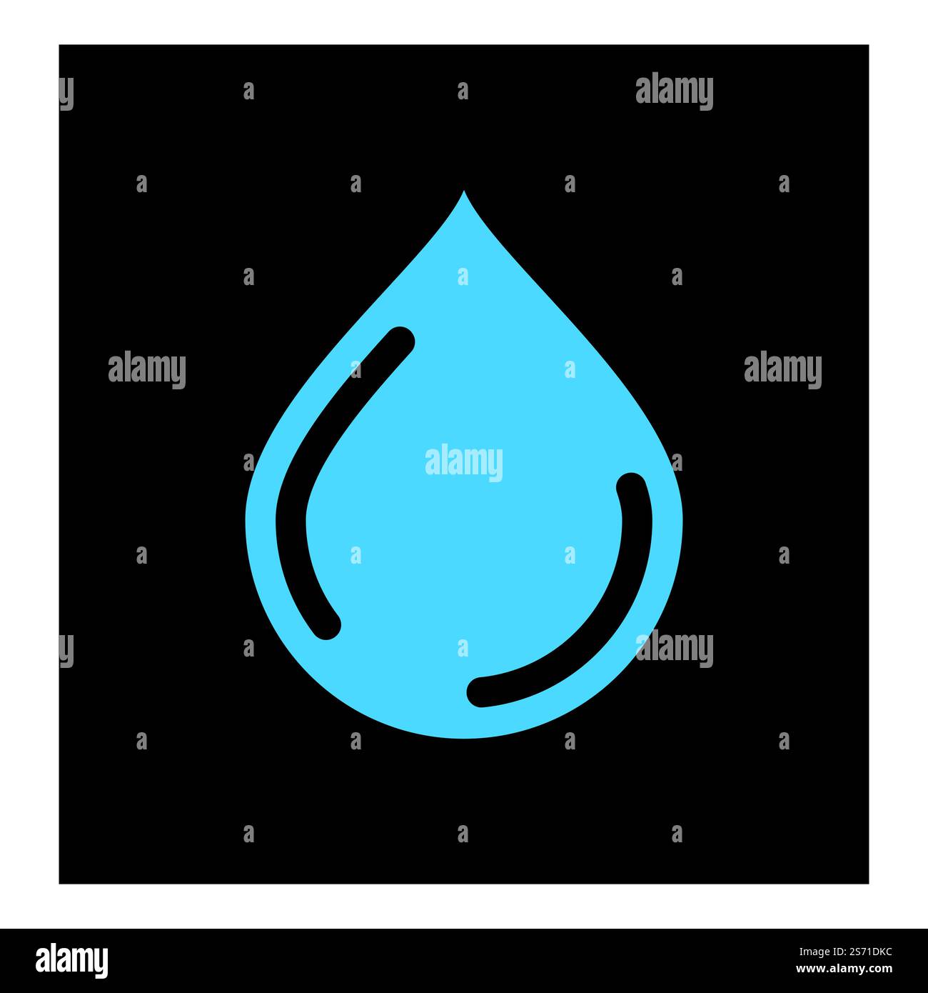 Water drop illustration logo vector design Stock Vector Image & Art - Alamy