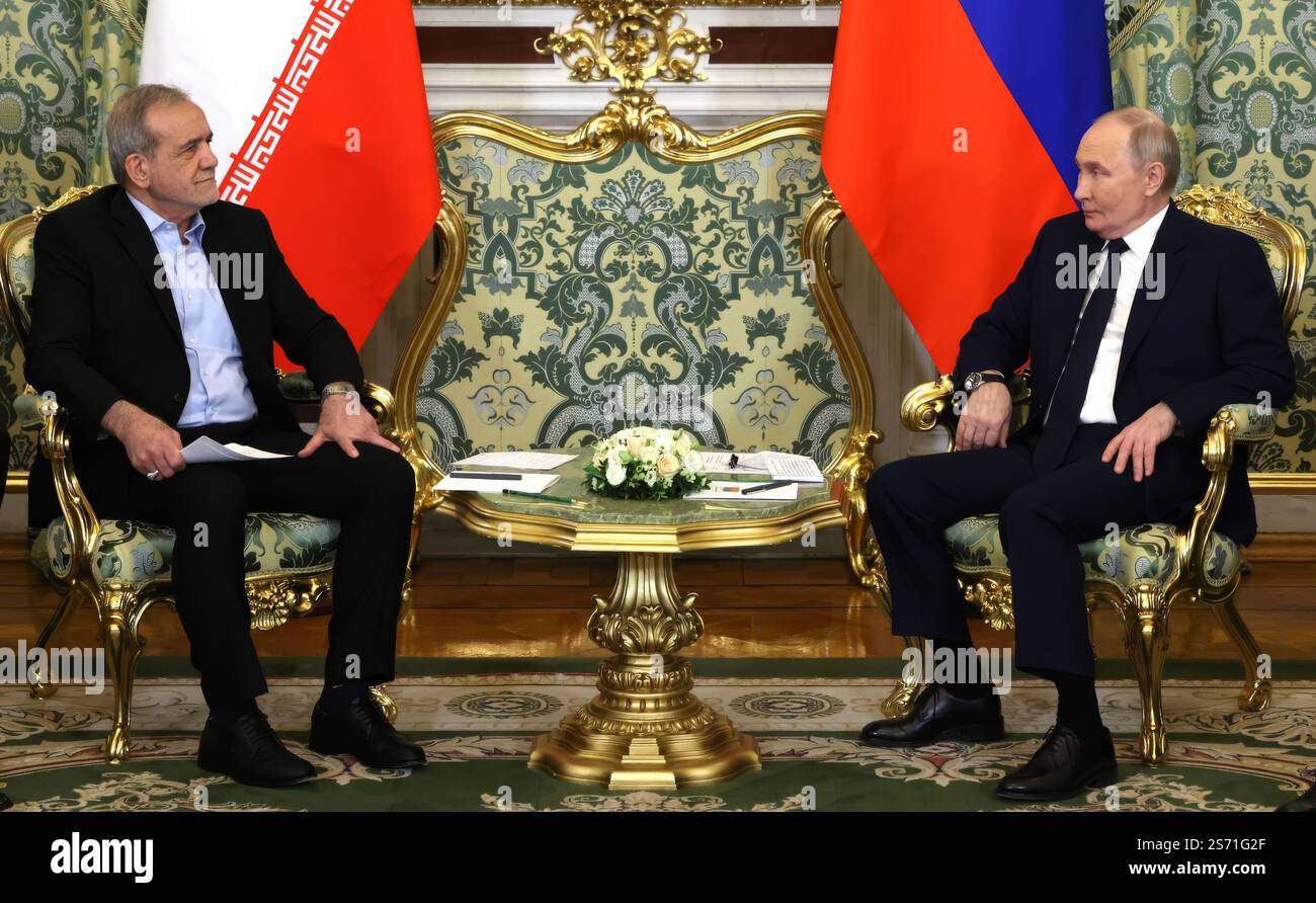 Moscow, Russia. 17 January, 2025. Russian President Vladimir Putin