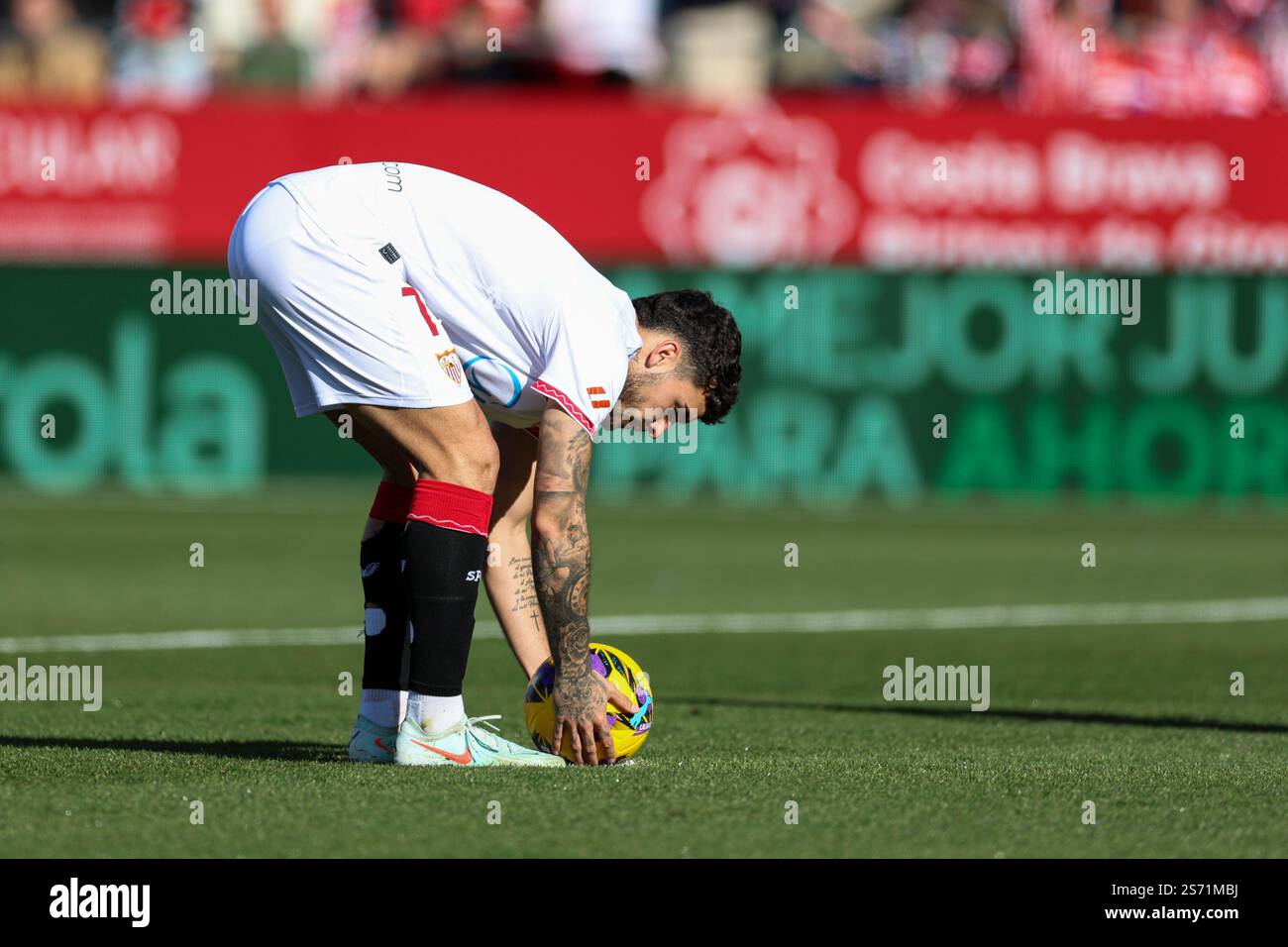 Isaac Romero of Sevilla FC during the La Liga EA Sports match between ...
