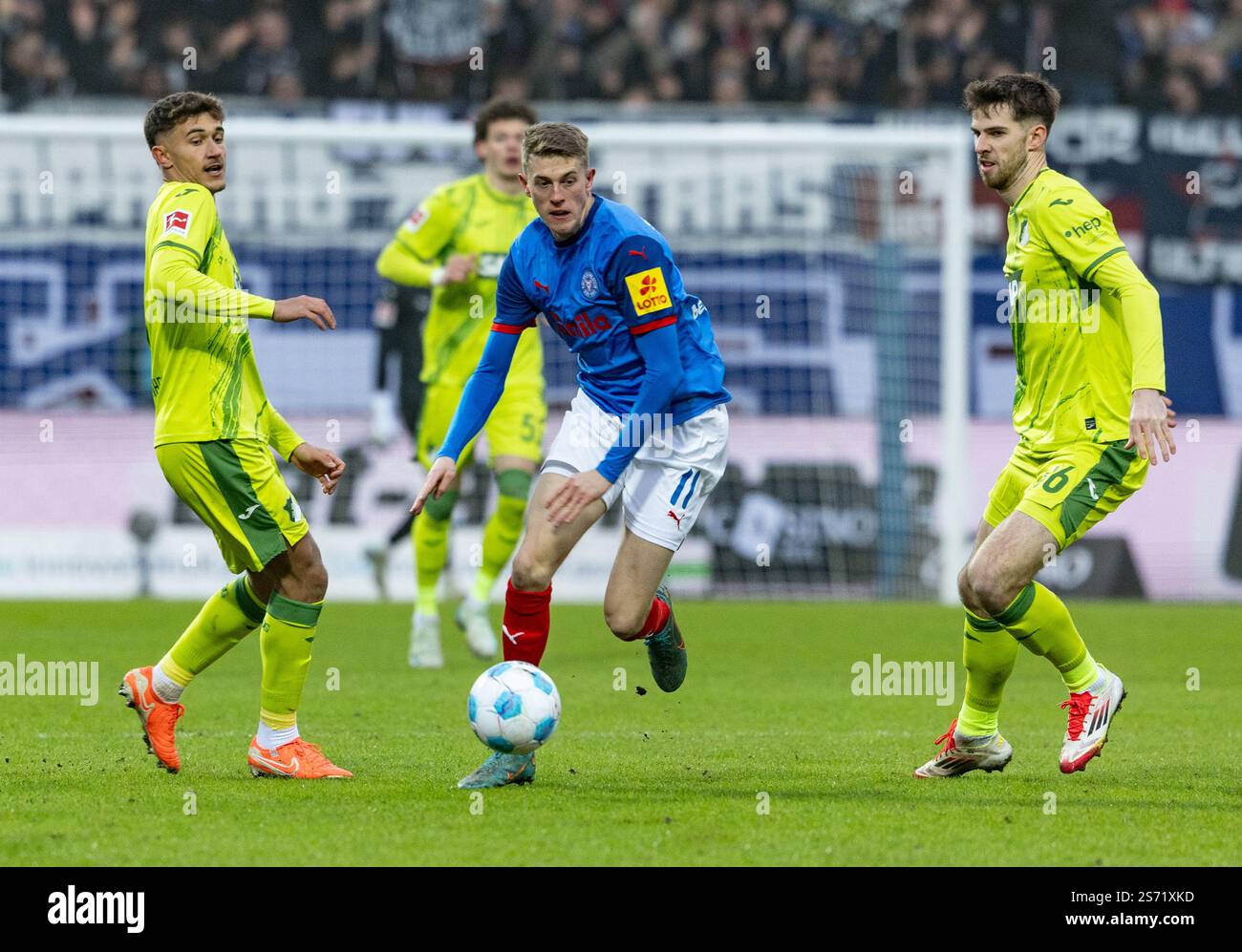 Kiel, Germany. 18th Jan, 2025. Soccer: Bundesliga, Holstein Kiel - TSG ...