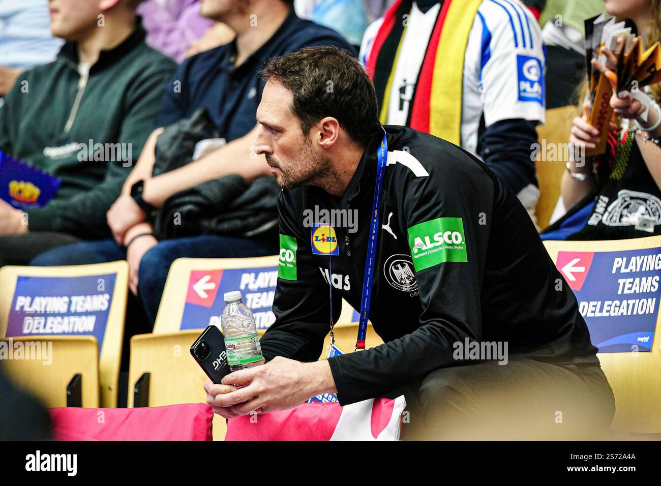 Benjamin Hatton Benjamin Chatton (Deutschland, Manager) DEN, Schweiz vs. Deutschland ...