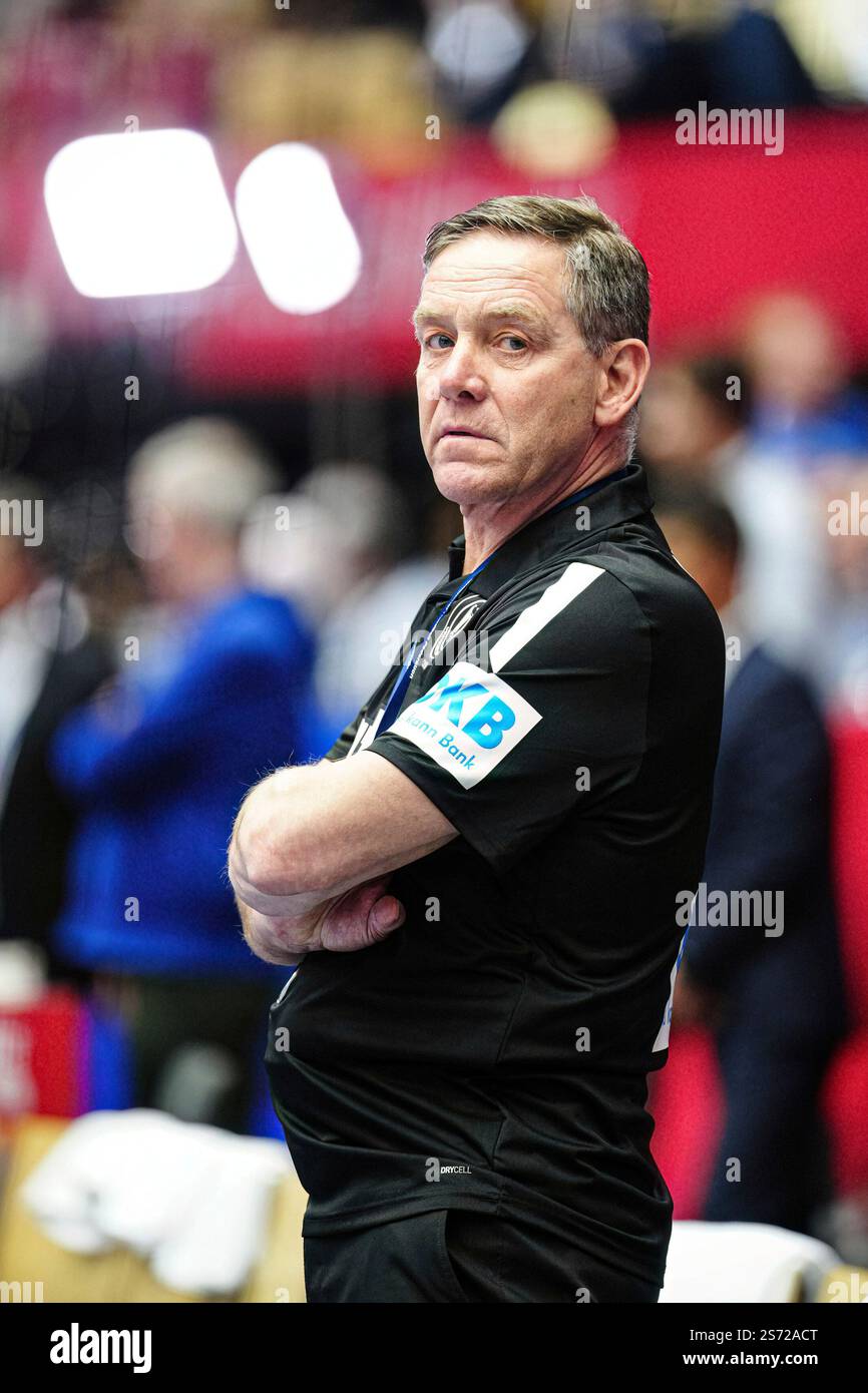 Alfred Gislason (Deutschland, Trainer) DEN, Schweiz vs. Deutschland