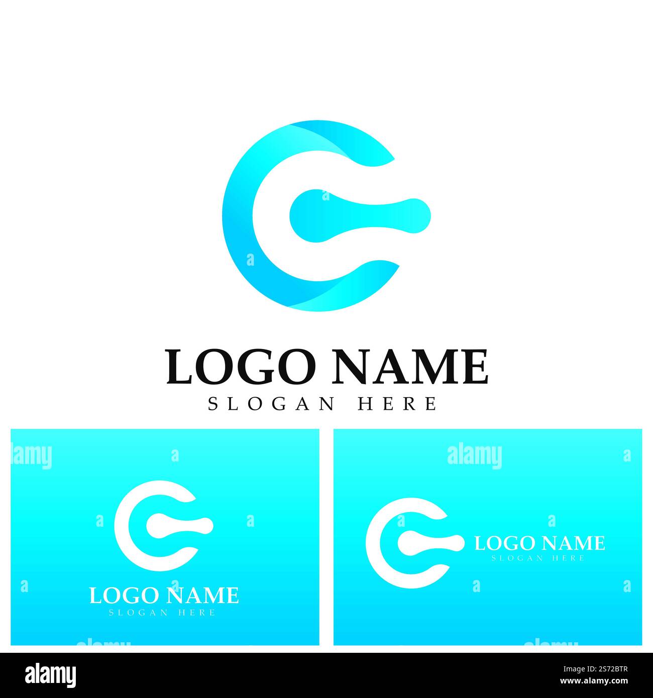 Letter C and C logo icon design template elements Stock Vector Image ...