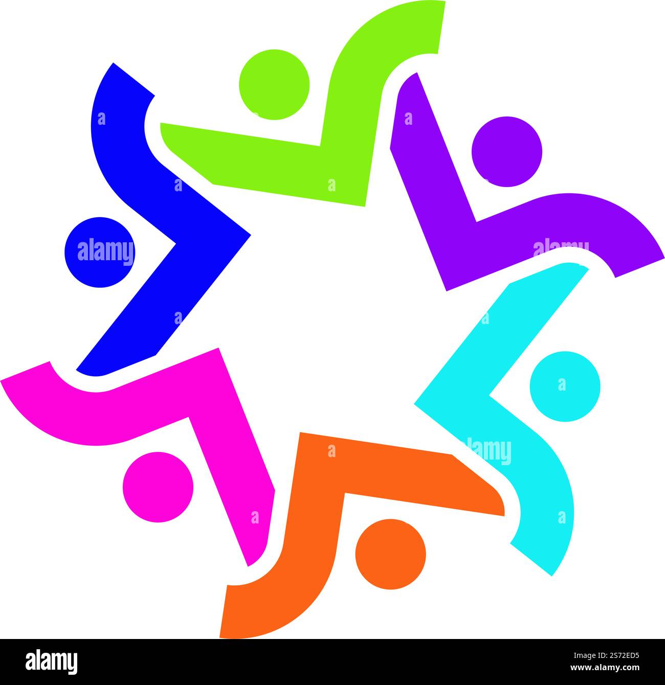 Community, network and social logo design template vector Stock Vector ...
