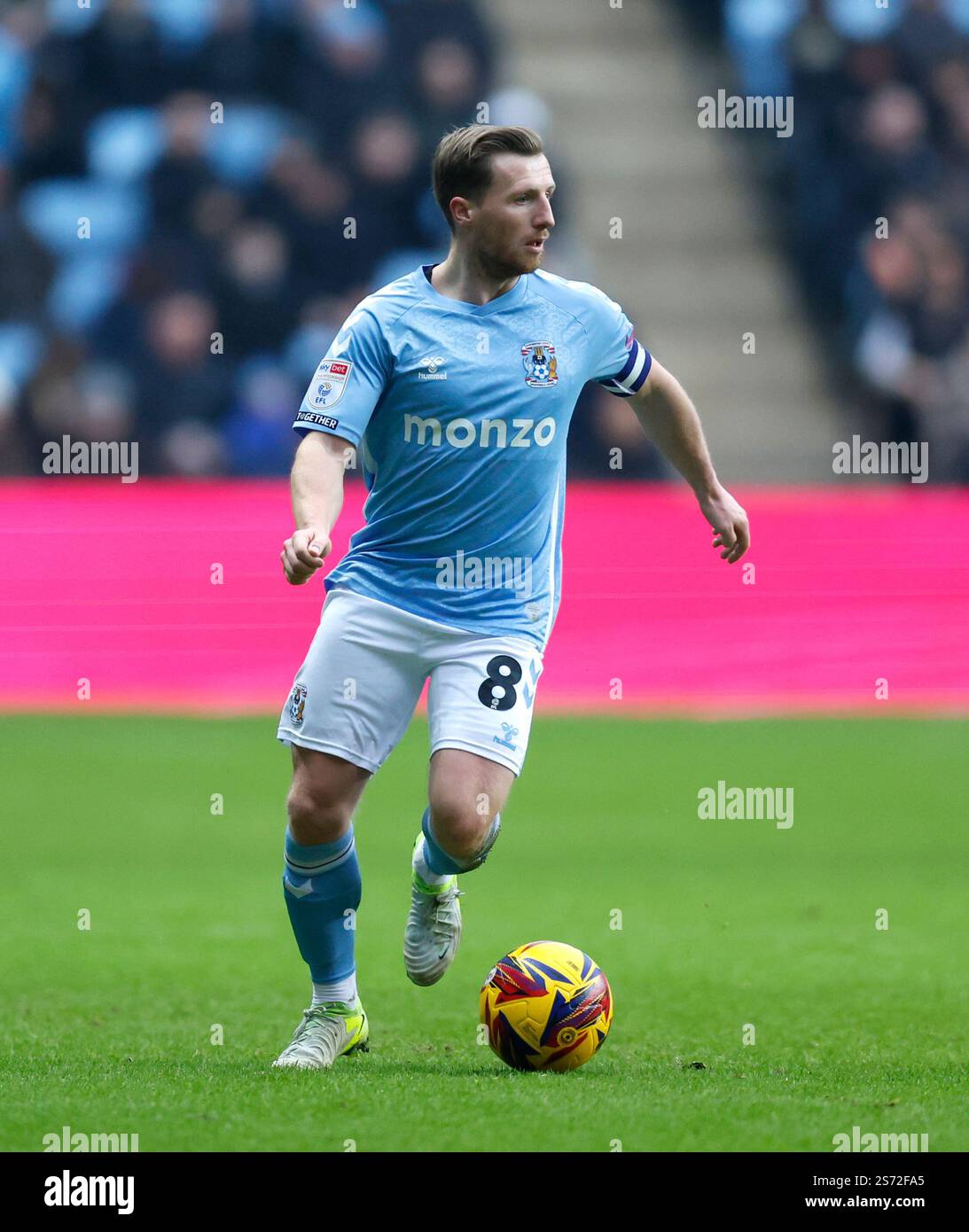 Coventry City's Jamie Allen during the Sky Bet Championship match at