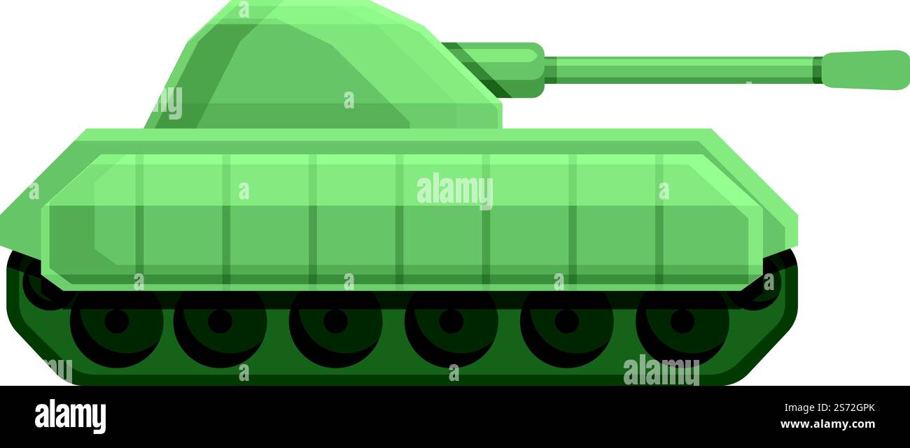 Russian tank icon cartoon vector. Army battle. War vehicle. Russian ...