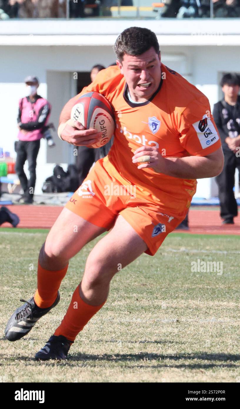 Tokyo, Japan. 18th Jan, 2025. Kubota Spears Funabashi Tokyo-bay hooker ...