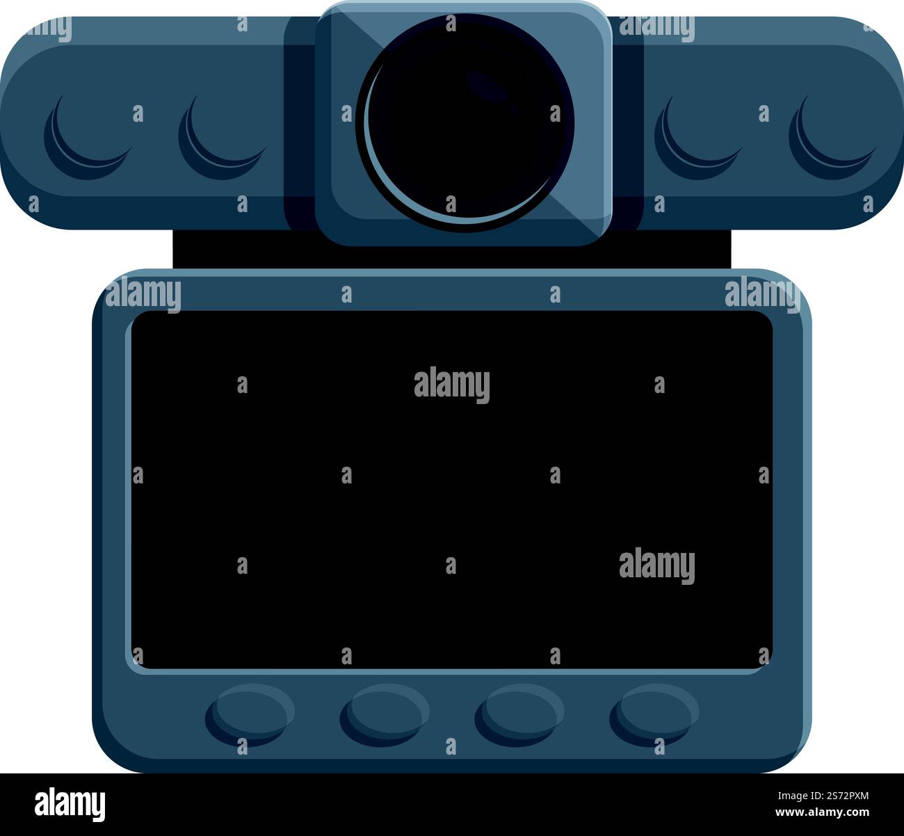 Movie dvr icon cartoon vector. Video recorder. Car drive. Movie dvr ...