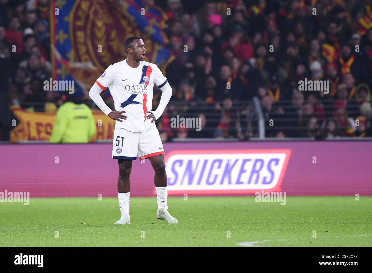 51 Willian PACHO (psg) during the Ligue 1 MCDonald's match between Lens ...
