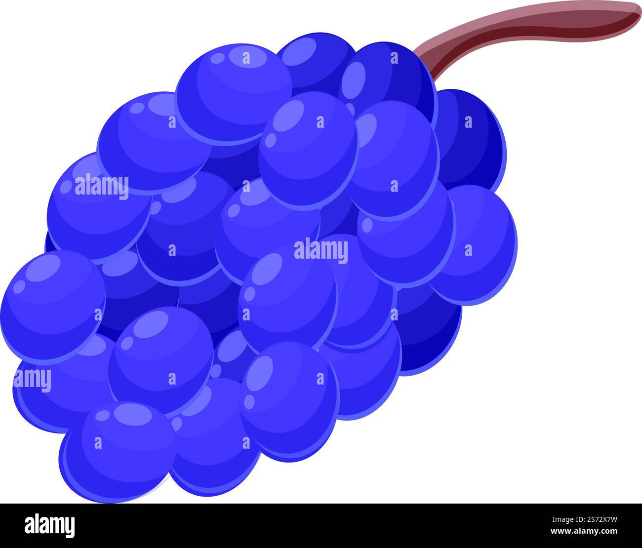 Armenia Grapes Icon Cartoon Vector Medieval Travel Country Meal