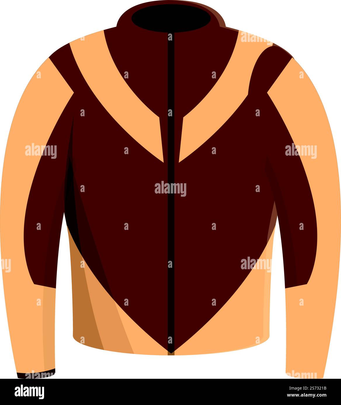 Biker gear jacket icon cartoon vector. Driver safety. Part lifestyle ...