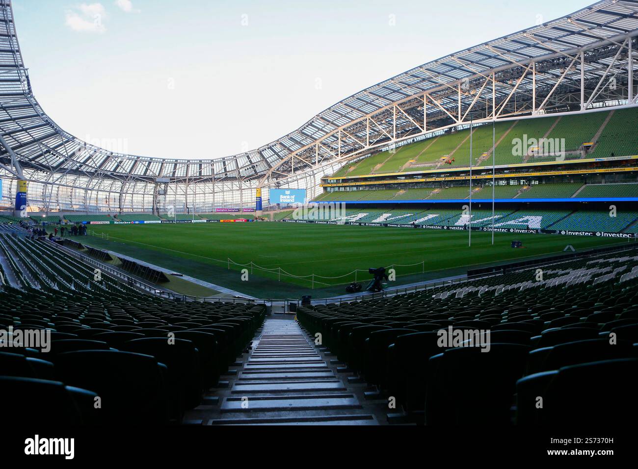 Aviva Stadium, Dublin, Ireland. 18th Jan, 2025. Investec Champions Cup ...