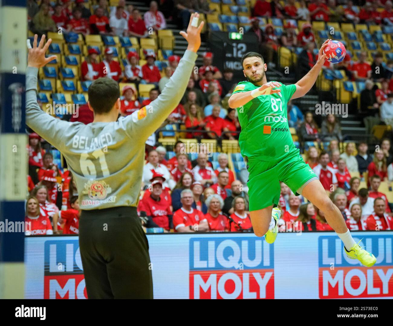 18 January 2025, Denmark, Herning Handball World Cup, Algeria