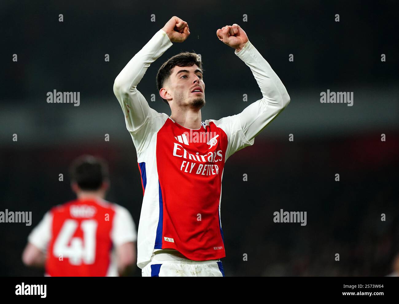 Arsenal s Kai Havertz Celebrates Scoring Their Side s Second Goal Of 