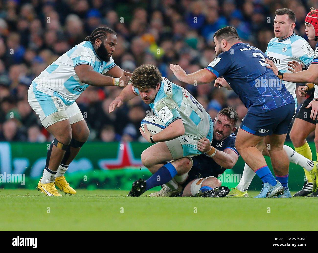Aviva Stadium, Dublin, Ireland. 18th Jan, 2025. Investec Champions Cup ...
