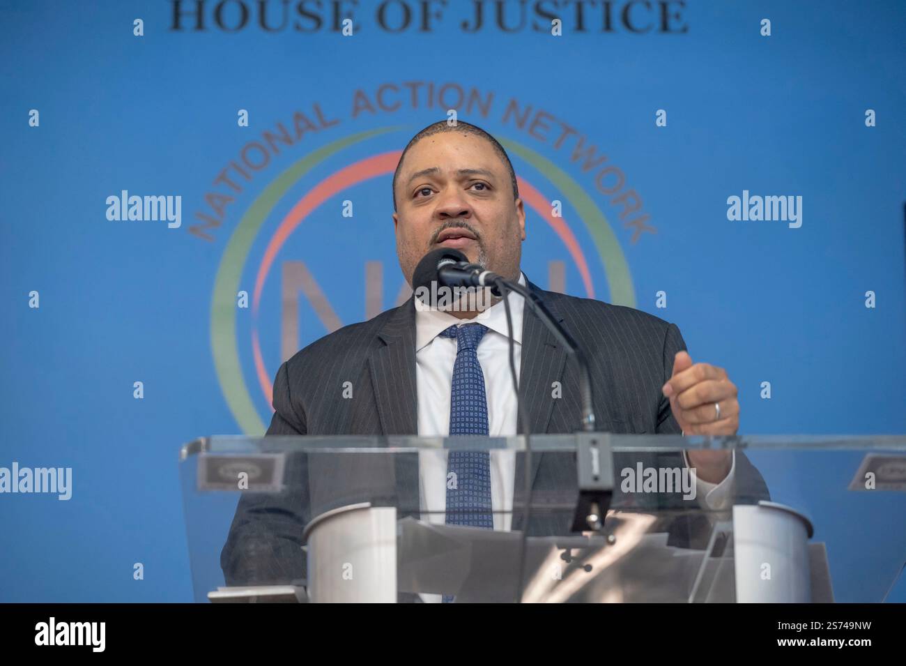 NEW YORK, NEW YORK JANUARY 18 Manhattan District Attorney Alvin