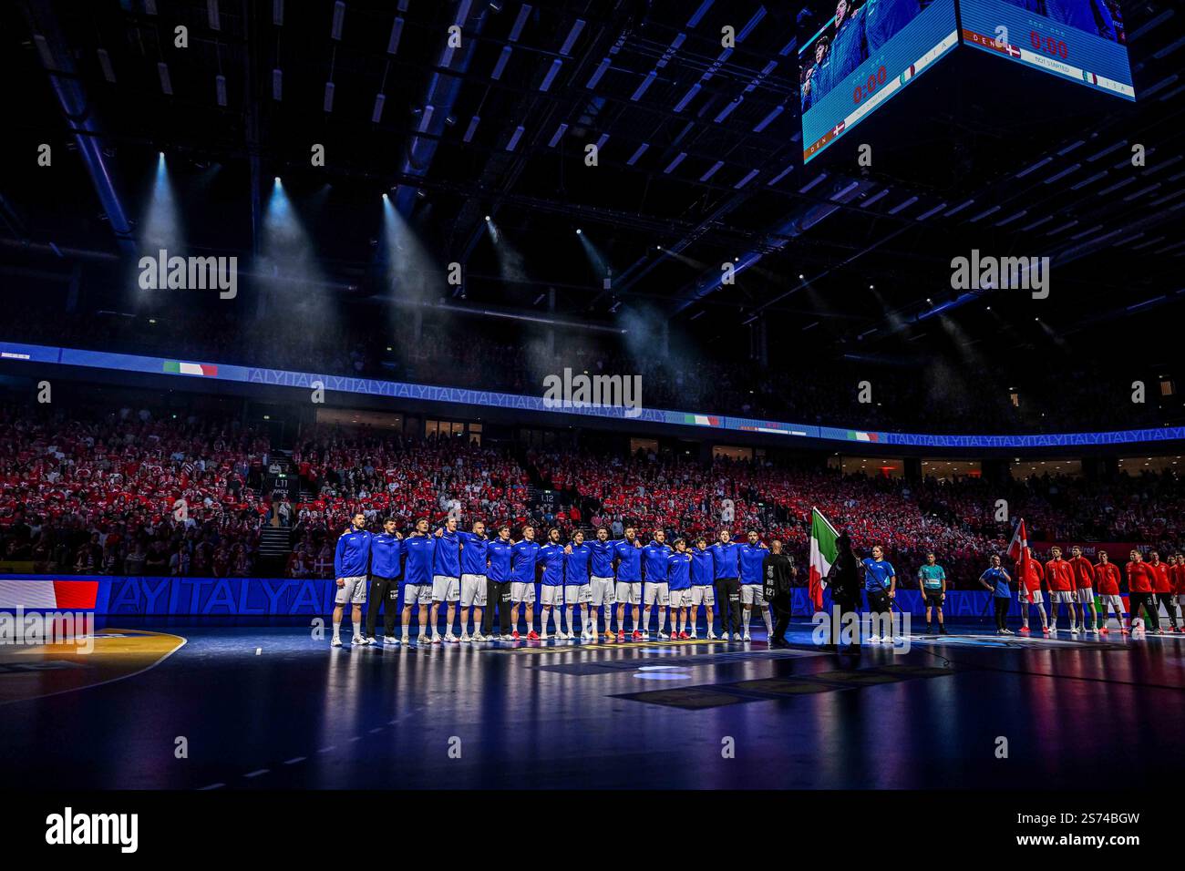 Italia Italy Nationalteam during IHF Men's Handball World