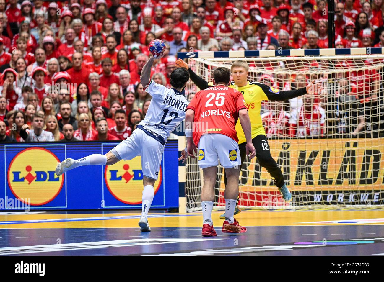 Umberto Bronzo of Italy Nationalteam during IHF Men's Handball World