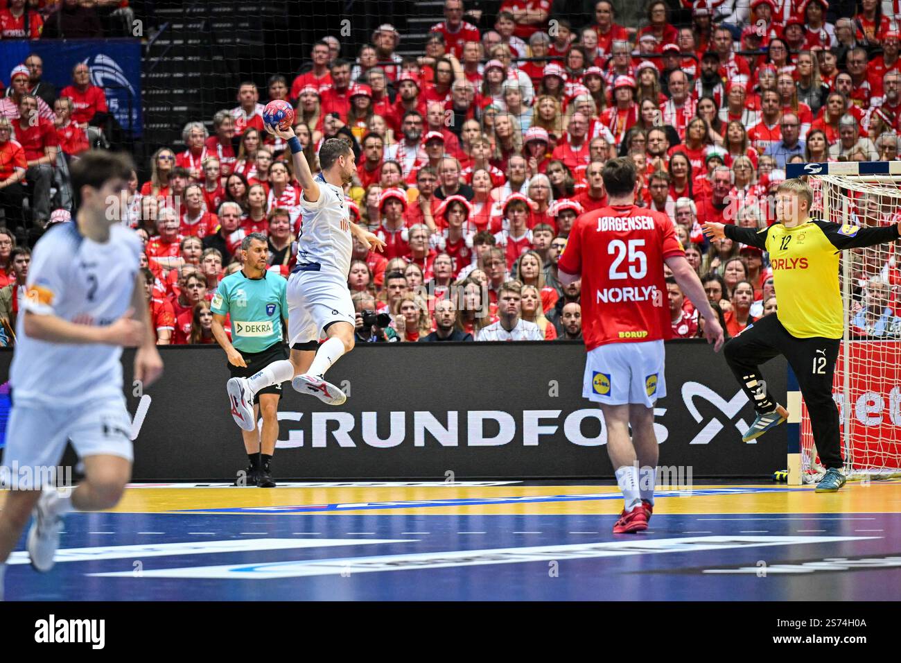 Gianluca Dapiran of Italy Nationalteam during IHF Men's Handball